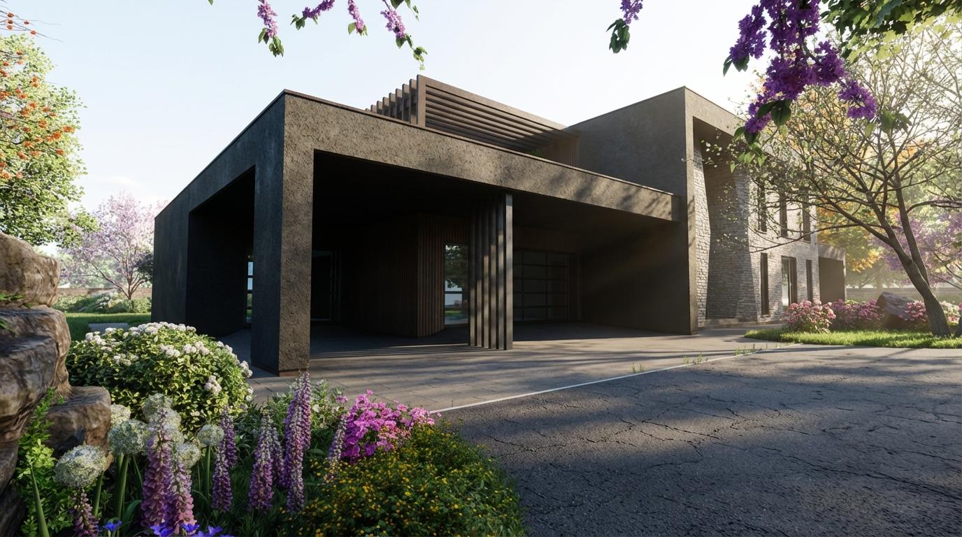 Villa Pavia — fasada frontowa